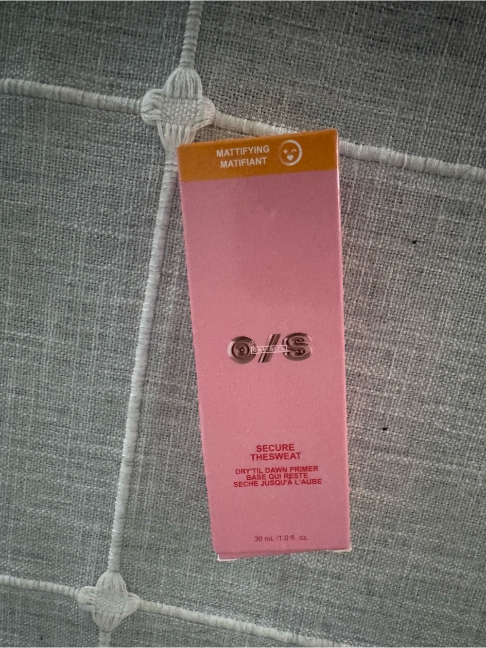 ONE/SIZE Secure TheSweat Mattifying Primer - Pink with Gold Top